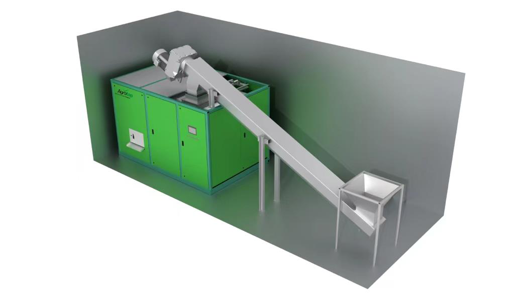 GESI-1000 — traitement jusqu'à 1 000 kg/jour