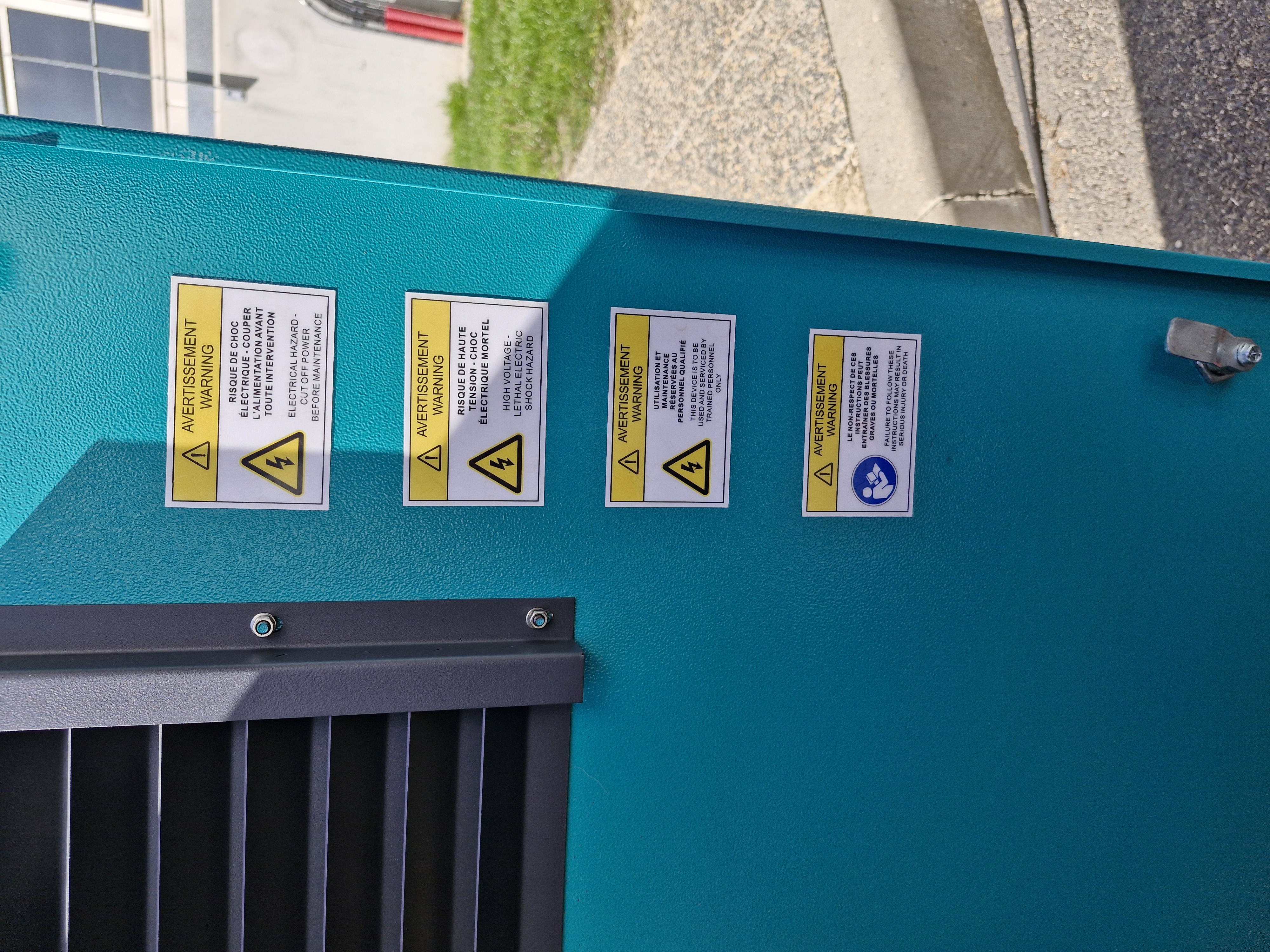 Signalétique de sécurité conforme